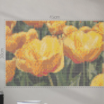 Perler beads set Tulips