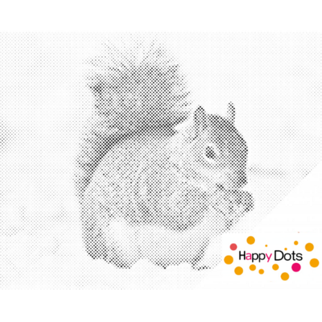 DOT Painting Squirrel