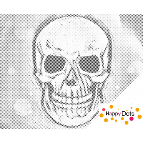 DOT Painting Skull