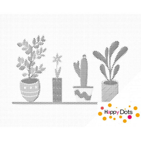 DOT Painting Plantes