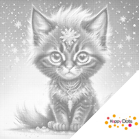 DOT Painting Chaton