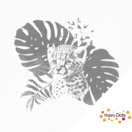 DOT Painting Leopardenjunge