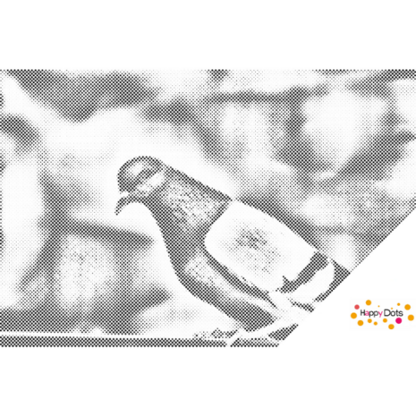 DOT Painting Pigeon