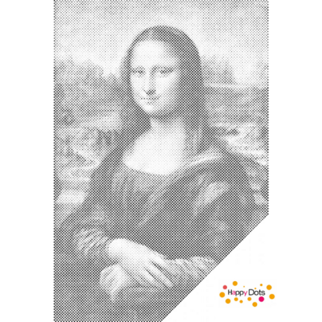 DOT Painting Leonardo da Vinci - Mona Lisa