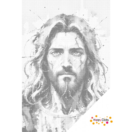 DOT Painting Jezus