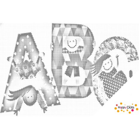 DOT Painting ABC Kinderen