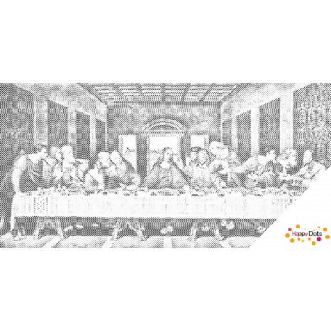 DOT Painting Leonardo da Vinci - The Last Supper