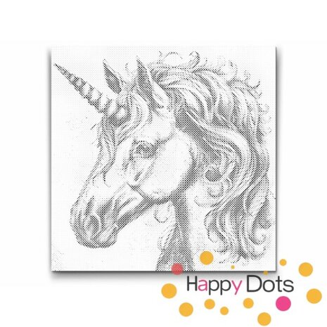 DOT Painting Einhorn