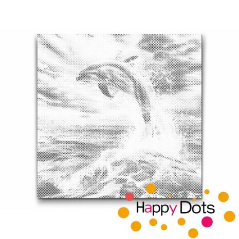 DOT Painting Delphin