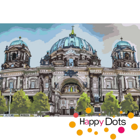 Painting by numbers Berlin Cathedral