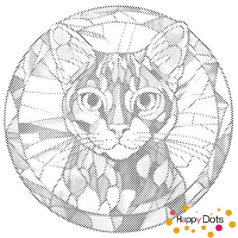 DOT Painting Cat - Bengal