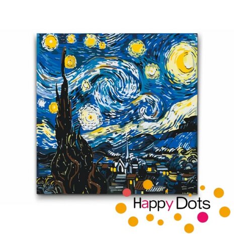 Paint by numbers Vincent van Gogh - Starry night