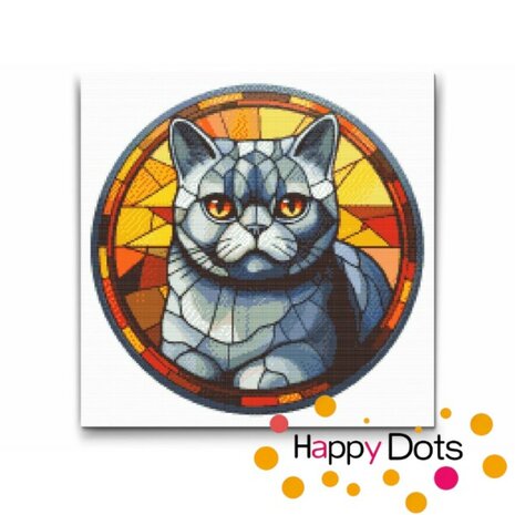 Diamond Painting Chat - British Shorthair