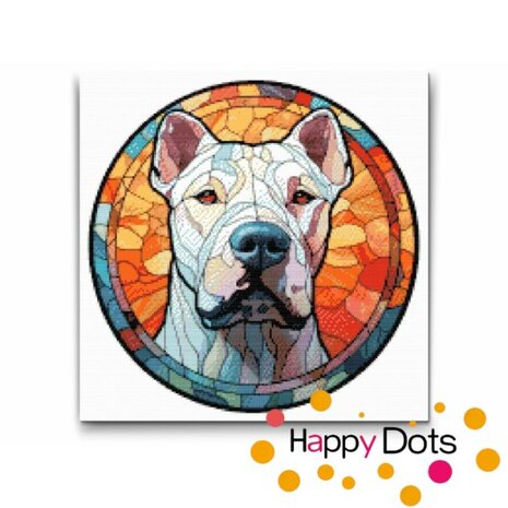 Diamond Painting Chien - Dogue argentin