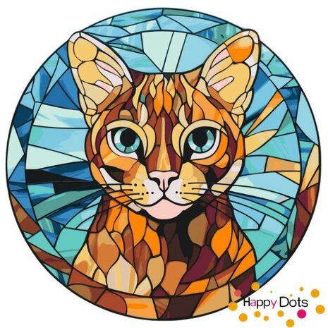 Paint by Number Cat - Bengal