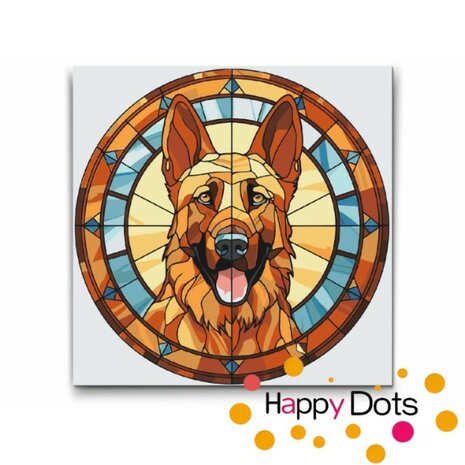 Paint by Number Dog - Belgian Shepherd