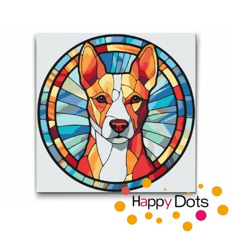 Peinture par numero Basenji 