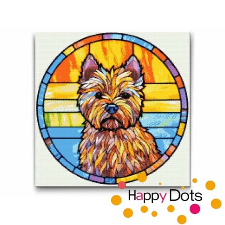 Diamond Painting Hund - Cairn Terrier 