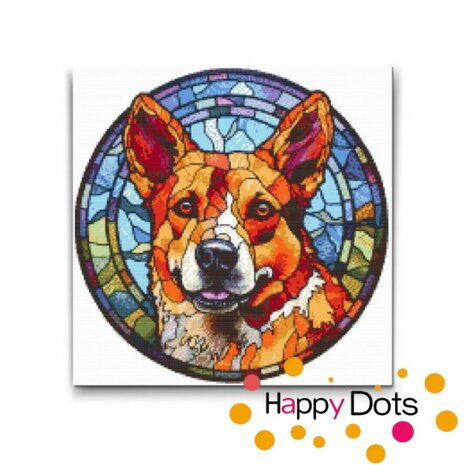 Diamond Painting Chien - Australian cattle dog