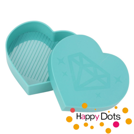 Diamond Painting Shaker Trays set in heart shape (3 pieces)