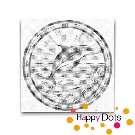 DOT Painting Delfin