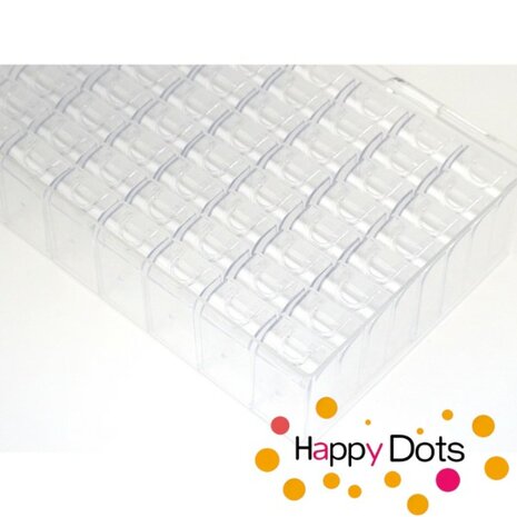 Diamond Painting Sorting Box 64 slots with shaking trays