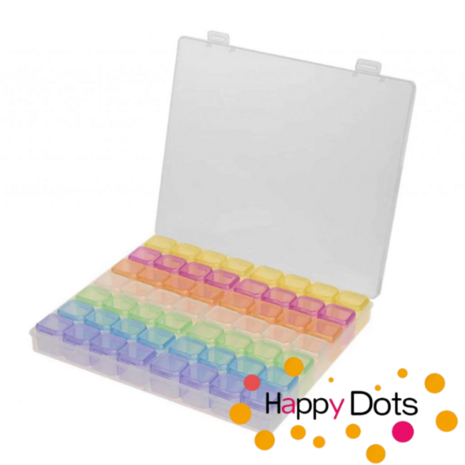 Diamond Painting Storage Box 56 slots color