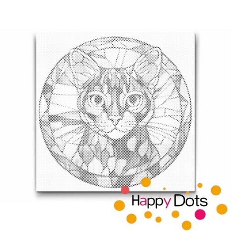 DOT Painting Katze - Bengalisch