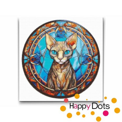 Diamond Painting Chat - Sphynx