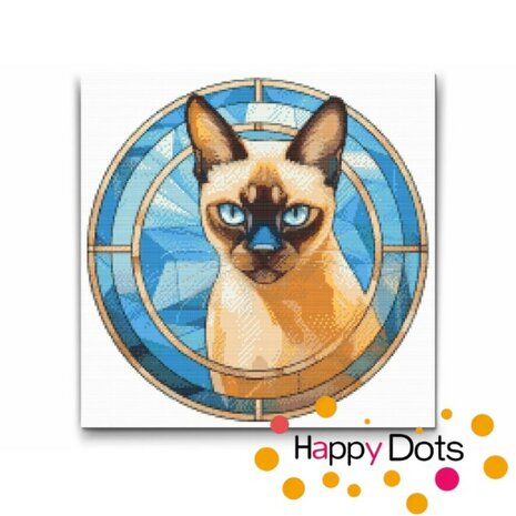 Diamond Painting Cat - Siamese