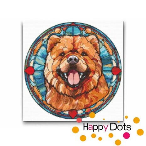 Diamond Painting Hund - Chow Chow