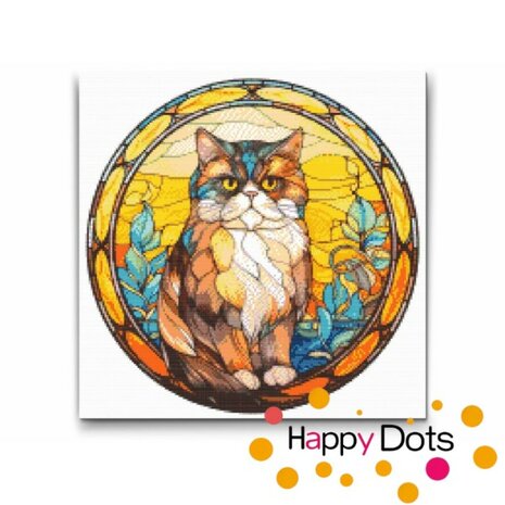 Diamond Painting Cat - Exotic Shorthair