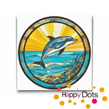 Diamond Painting Delfin