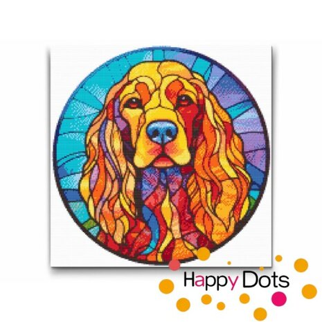 Diamond Painting Hund - Cocker Spaniel