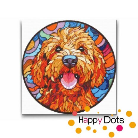 Diamond Painting Hund - Cockapoo