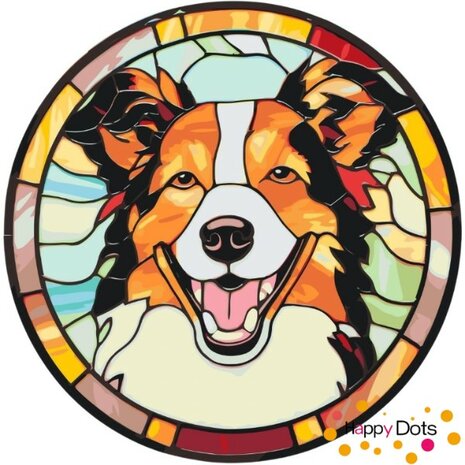 Paint by Number Dog - Collie