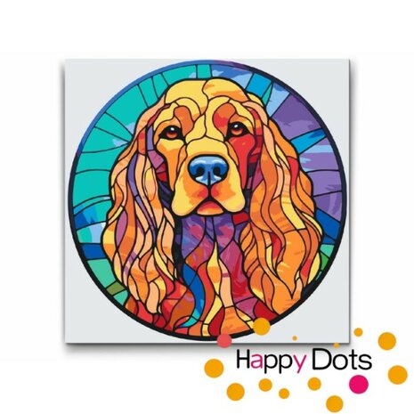 Paint by Number Dog - Cocker Spaniel