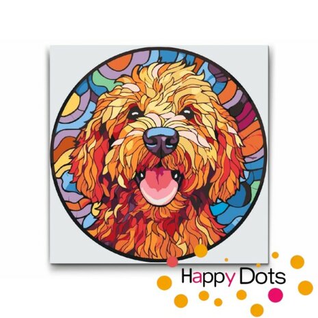 Paint by Number Dog - Cockapoo