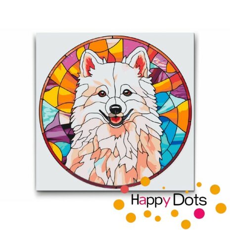 Paint by Number Dog - Eskimo Dog