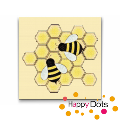 Diamond Painting Bienen