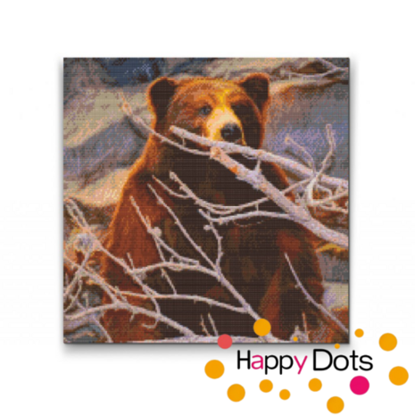 Diamond Painting Bear among the branches