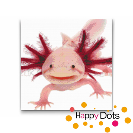 Diamond Painting Axolotl