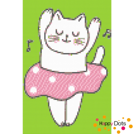 Diamond Painting Ballet Kat