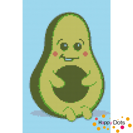 Diamond Painting Avocado