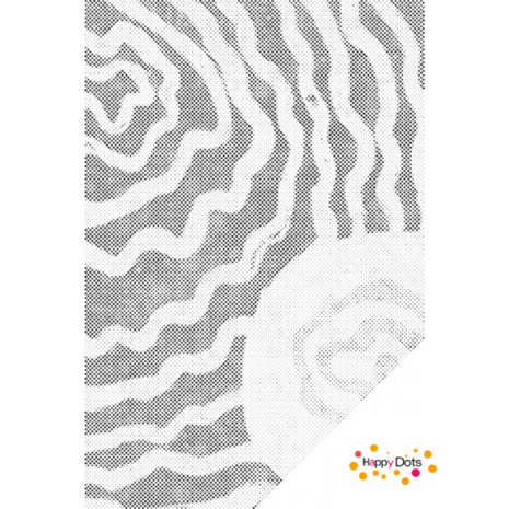 DOT Painting Abstract Waves 02