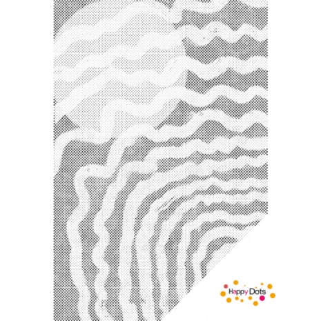 DOT Painting Abstract Waves 01