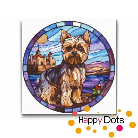 Diamond Painting Hund - Yorkshire Terrier