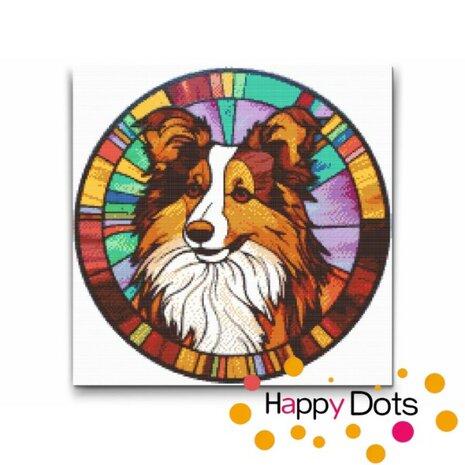 Diamond Painting Dog - Sheltie