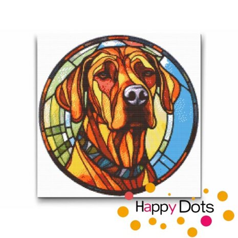 Diamond Painting Hond - Rhodesian Ridgeback