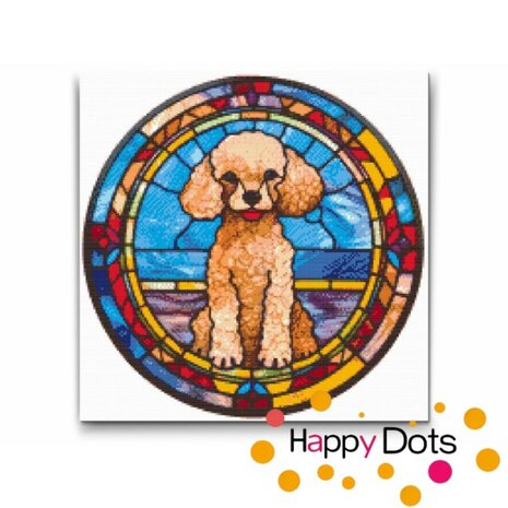 Diamond Painting Chien - Caniche